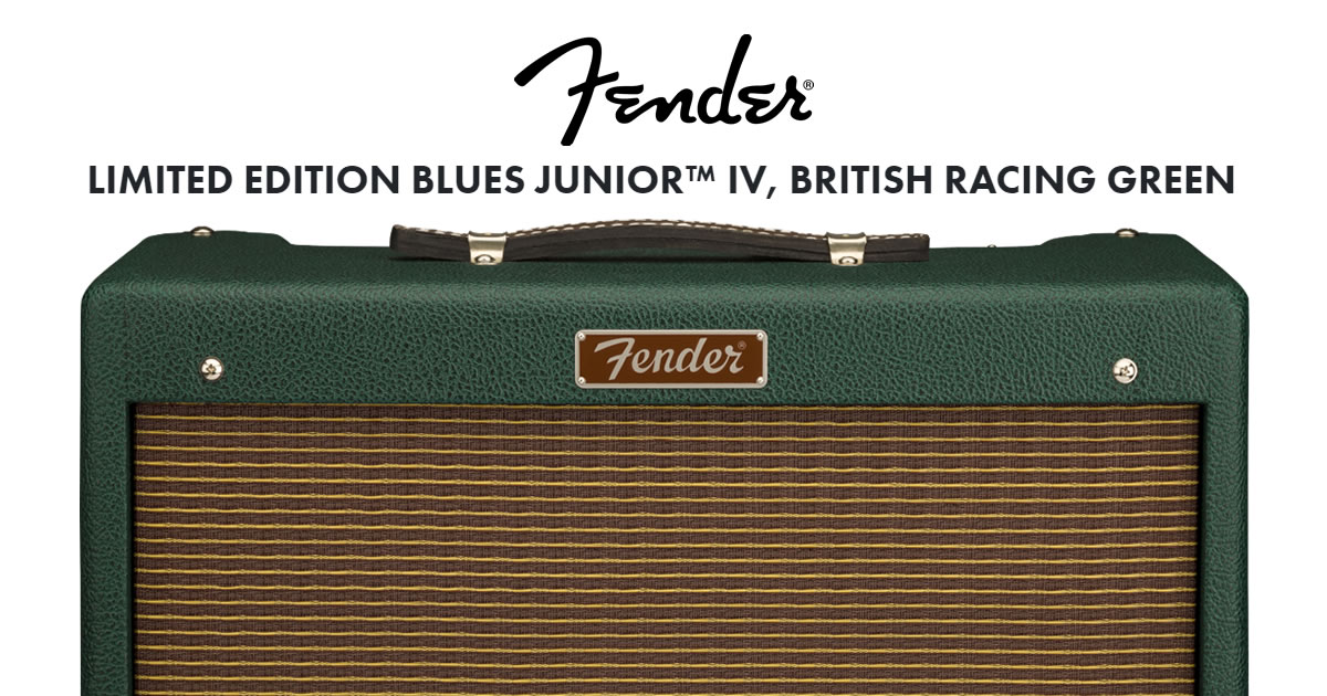 Fender Limited Edition Blues Junior IV British Racing Green